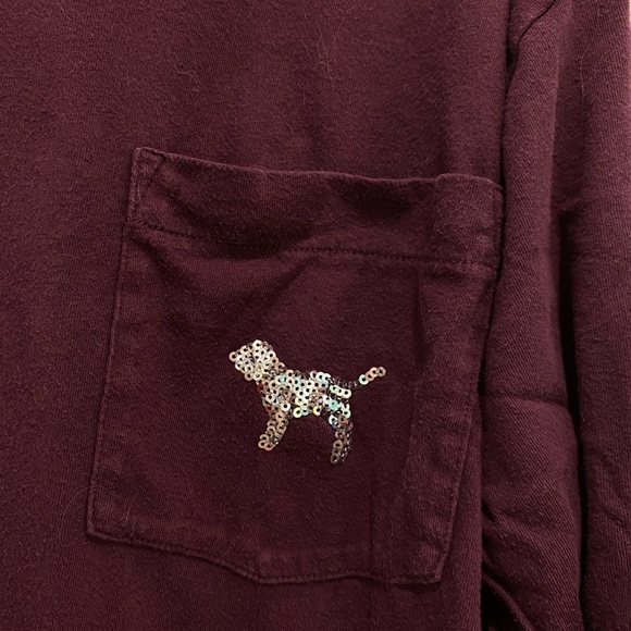 VS Pink Long Sleeve Tee - Picture 3 of 5